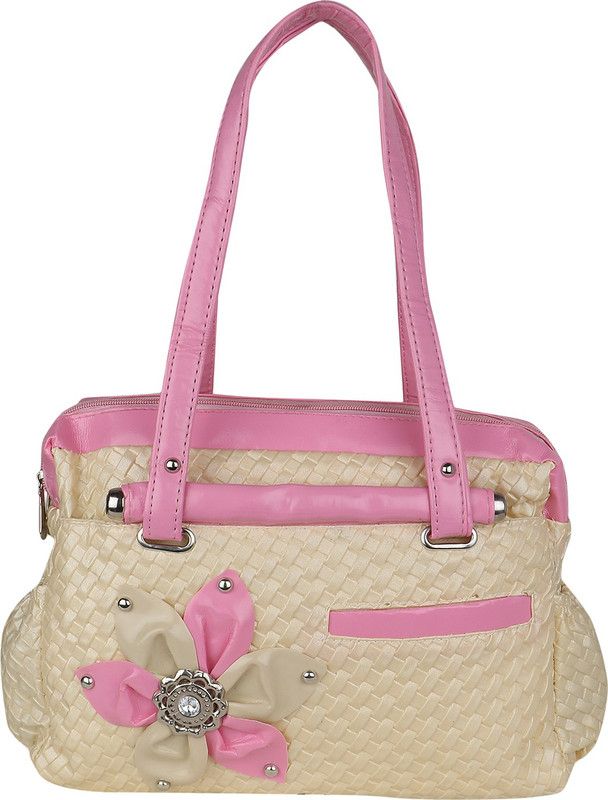Women Pink, Beige Shoulder Bag - Mini