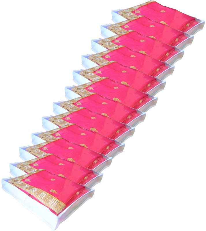 Apratim saree cover frg3gy54ft gtfrfh  (Pink)
