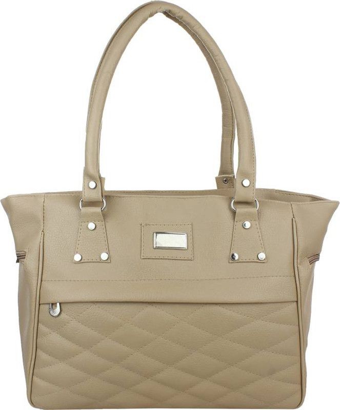 Girls Grey Hand-held Bag - Extra Spacious