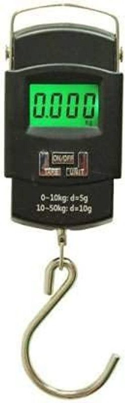 Nac Global 50 kg Hanging weight machine for shop Digital weighing hook scale Weight machine Weighing Scale  (Black)