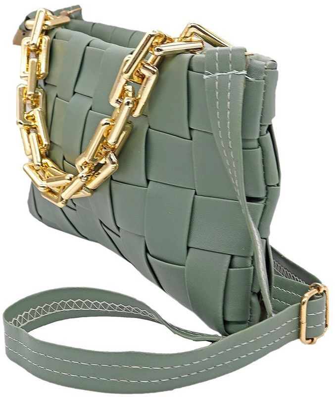 Girls Green Shoulder Bag