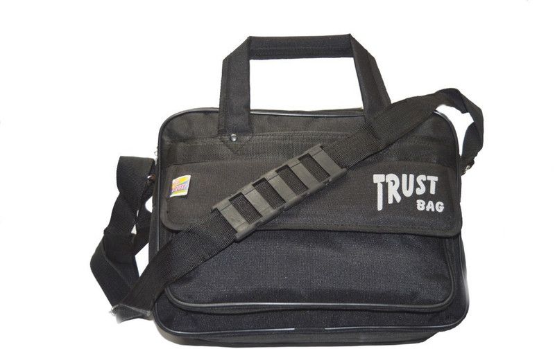 Men & Women Black Hand-held Bag - Regular Size