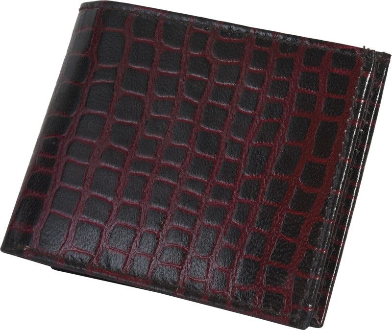 Boys Brown Genuine Leather RFID Wallet - Regular Size  (3 Card Slots)