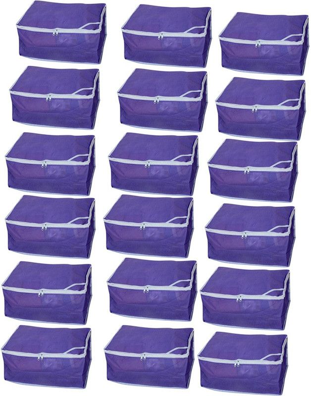 Ombags & More saree cover combo of 18 bags&more56  (Purple)