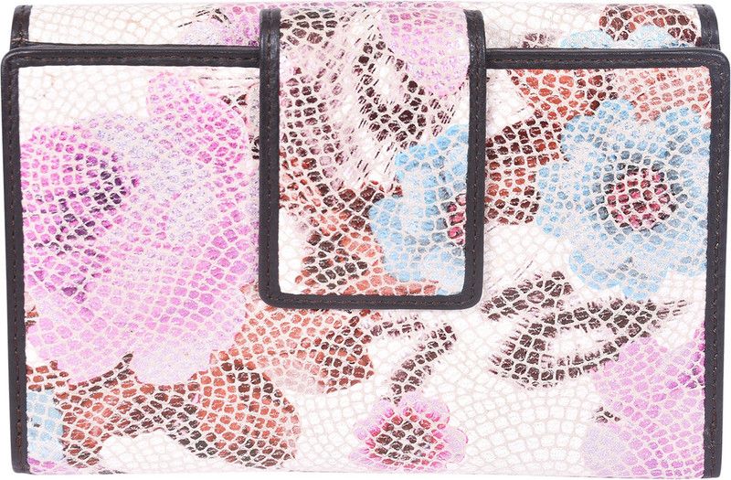 Women Casual, Trendy, Evening/Party, Travel Multicolor Genuine Leather Wallet - Regular Size  (6 Card Slots)