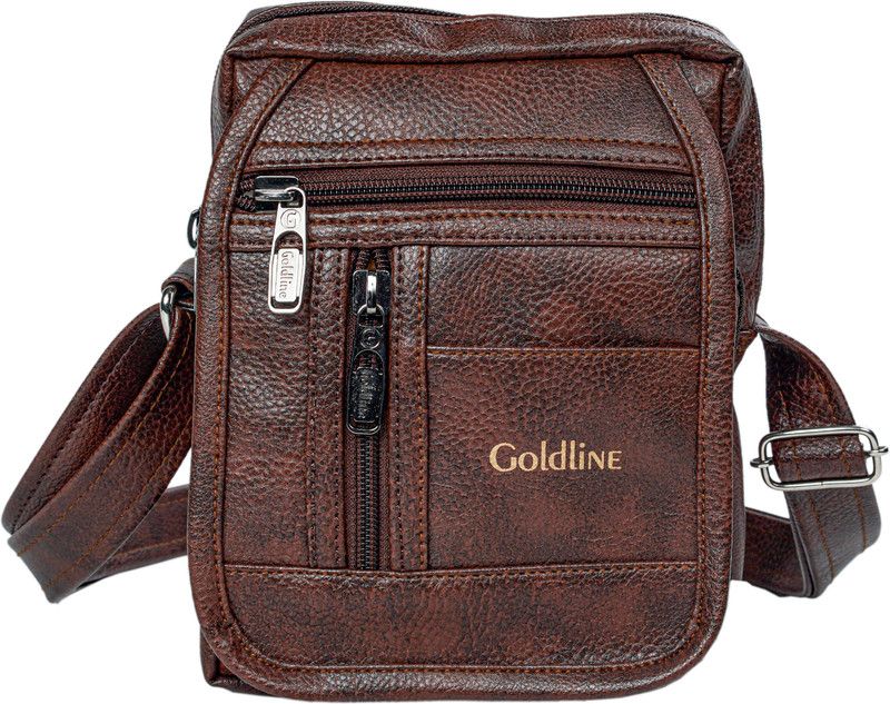 Brown Boys & Girls Sling Bag - Medium