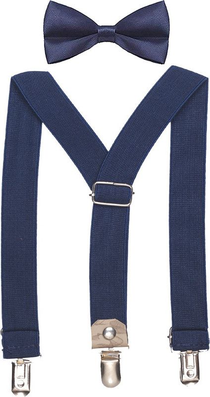 Sorellaz Y- Back Suspenders for Boys  (Blue)