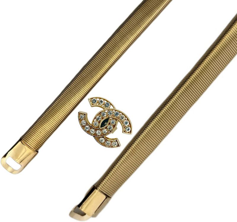 Women Party Gold Metal Belt