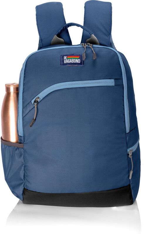 Medium 22 L Laptop Backpack Micro dobby /oxford semi nylon Laptop Bag Rebond Pro (Blue) 22 L  (Blue)