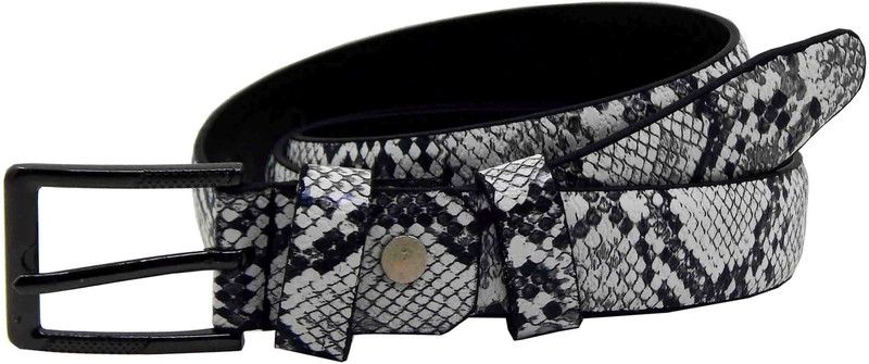 Women Casual, Evening, Formal, Party White Artificial Leather, Synthetic Belt