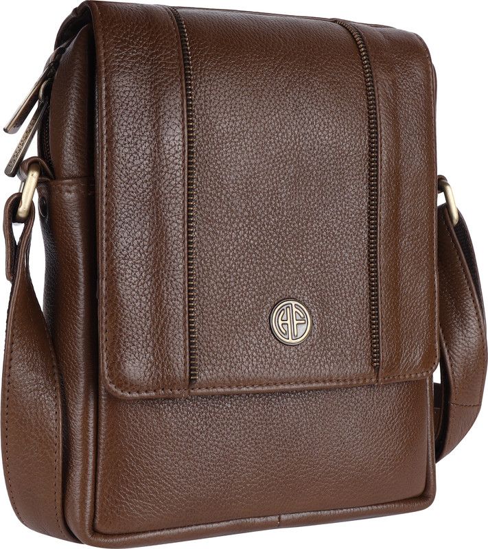 Maroon Men & Women Sling Bag - Medium