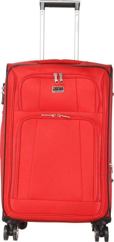Medium Check-in Suitcase (61 cm) - Oxford8301-RD24 - Red