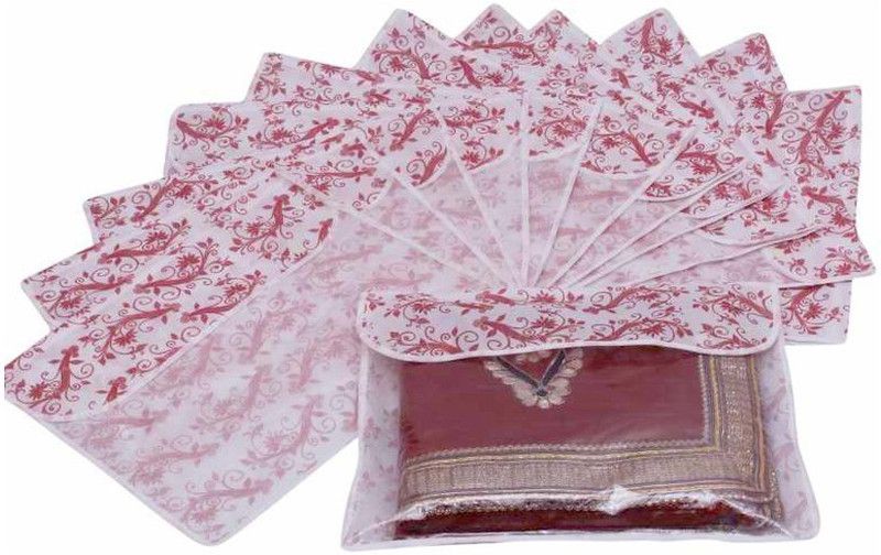 Fashion Bizz Designer Saree Cover -12 Pcs Combo SC-FLP  (Multicolor)