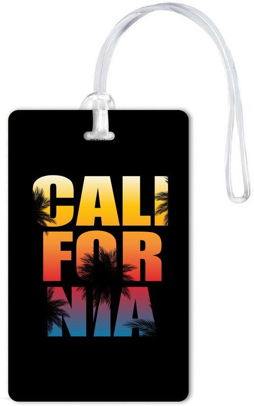 woopme NIA Call Luggage Tag  (Multicolor)