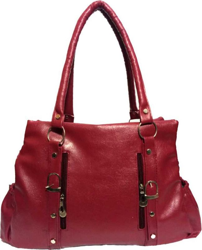 Zakra solid Waterproof Shoulder Bag  (Maroon, 7 L)
