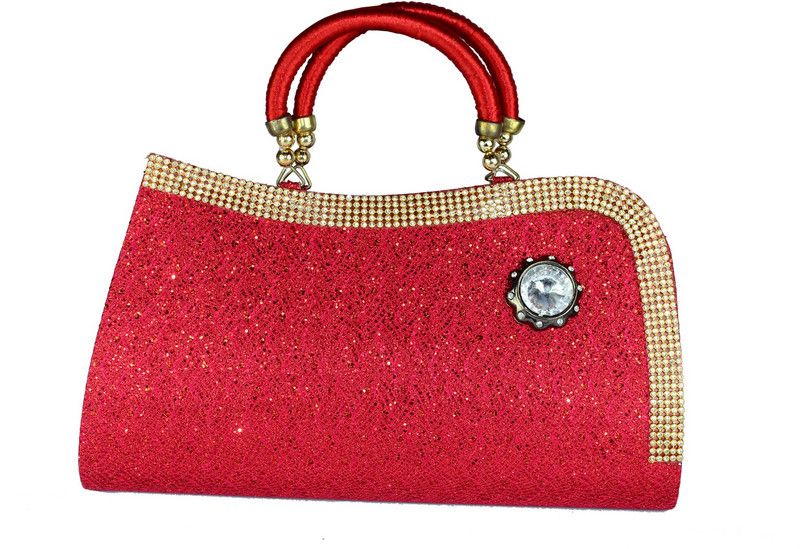 Men & Women Red Hand-held Bag - Mini