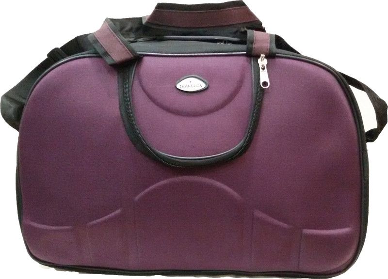 Spacious Small Travel Bag - Large  (Purple)