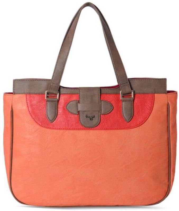 Women Red, Orange, Grey Shoulder Bag - Extra Spacious