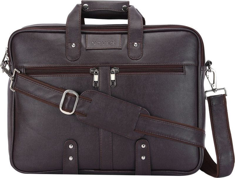 Cave Medium Briefcase - For Men & Women  (Brown)