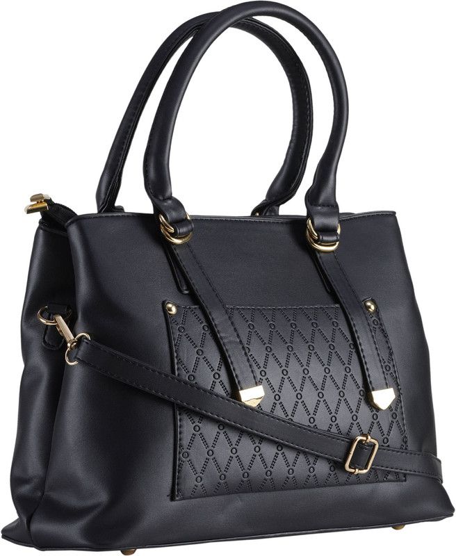 Women Black Hand-held Bag - Extra Spacious