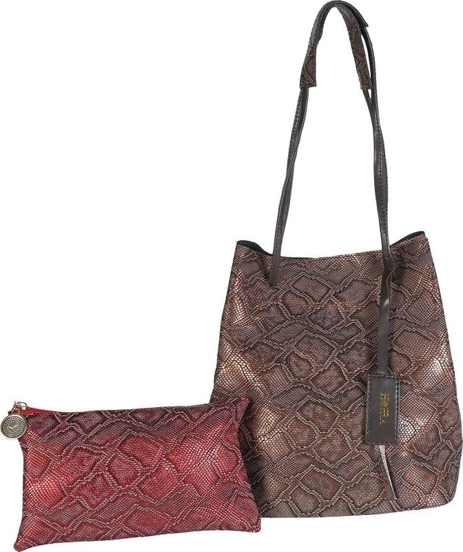 Women Brown Messenger Bag - Regular Size  (Pack of: 2)