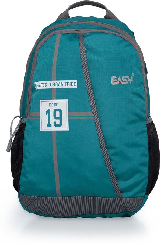 Medium 21 L Backpack Casual  (Green, Grey)