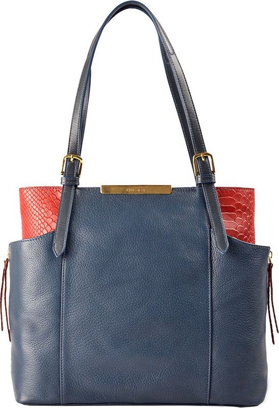 Women Red, Blue Hand-held Bag - Extra Spacious