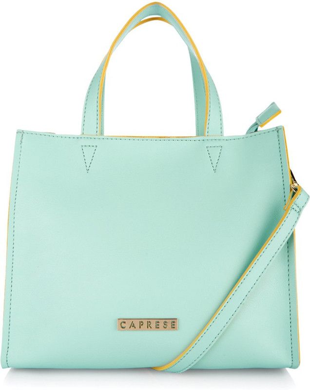 Women Green, Yellow Shoulder Bag - Regular Size
