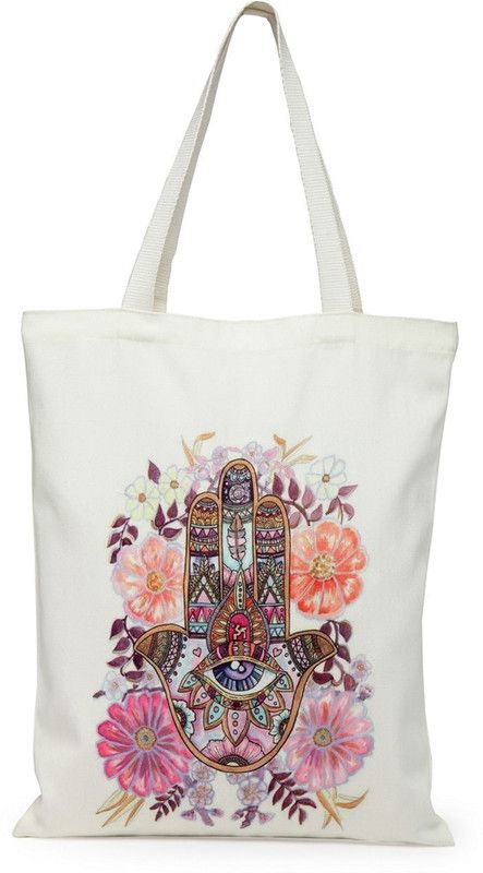 Women Purple, White, Pink Tote - Extra Spacious