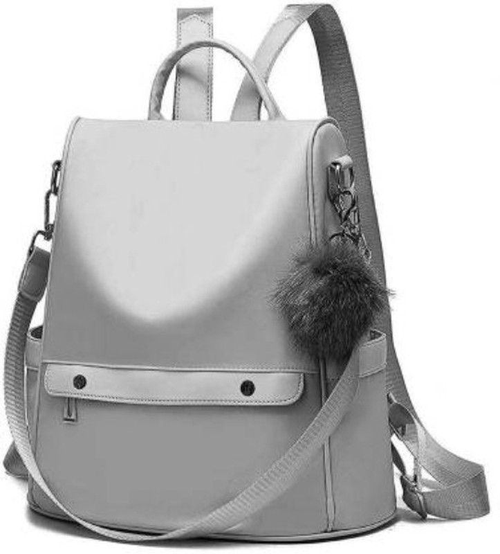 Trending And Stylish Backpack For Girls And Women 15 L No Laptop Backpack  (Grey)