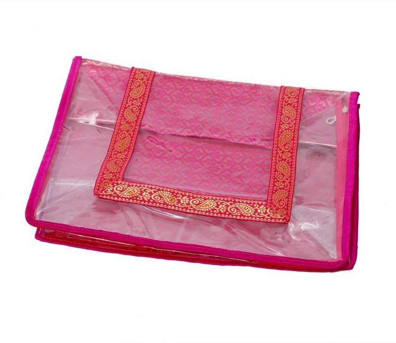 MOTHERLAND Spacious Saree Cover Stylish Smart MLSSC  (Pink, Red, Purple, Maroon)