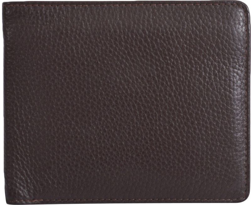 Boys Brown Genuine Leather Wallet - Regular Size  (12 Card Slots)