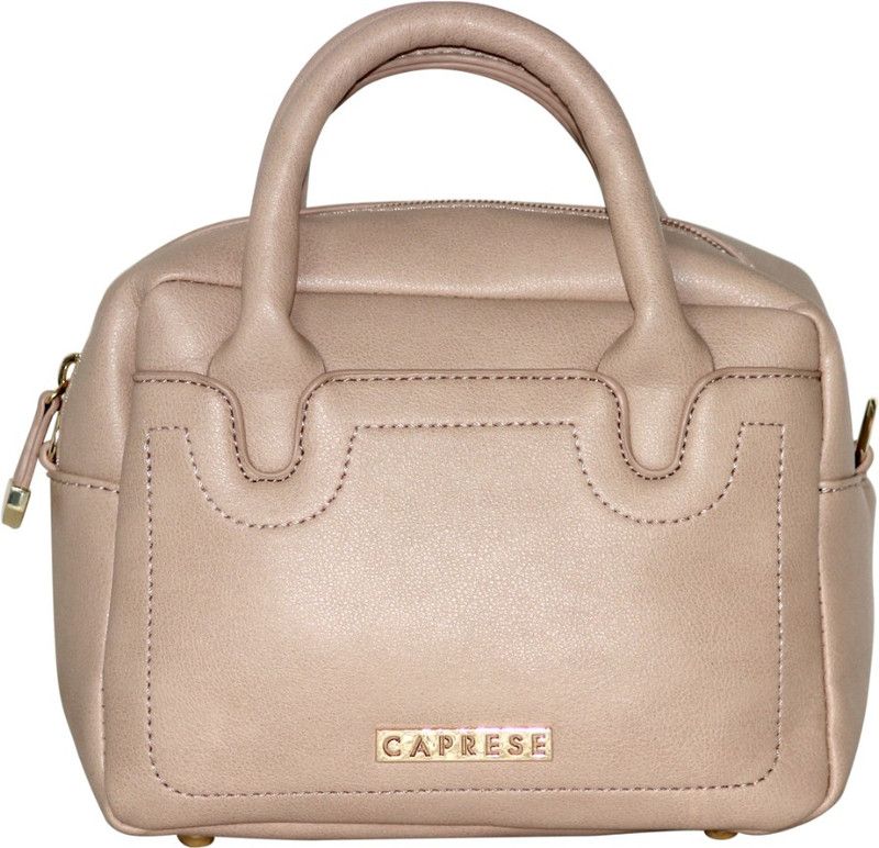Women Beige Satchel - Regular Size
