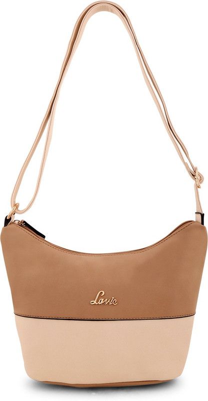 Brown, Beige Women Sling Bag - Mini
