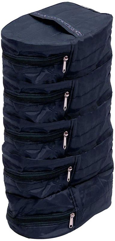 E Solutions SHOE STORAGE COVER Waterproof Parachute Hanging Travelling Shoe Storage Footwear Organiser (BLUE) ESSC-011  (MAHROON)
