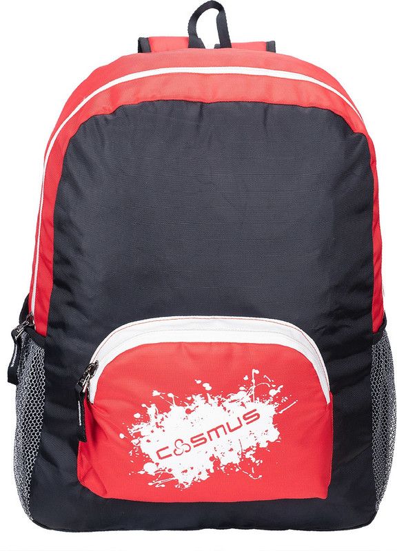 Small 18 L Backpack SPACE X Packable Water Resistant Black Handy Foldable Travel Backpack  (Black)