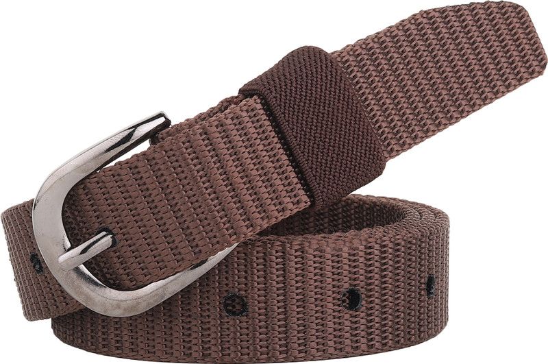 Women Brown Nylon Belt