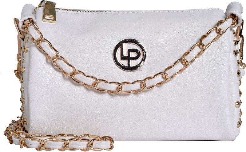 White Women Sling Bag - Mini