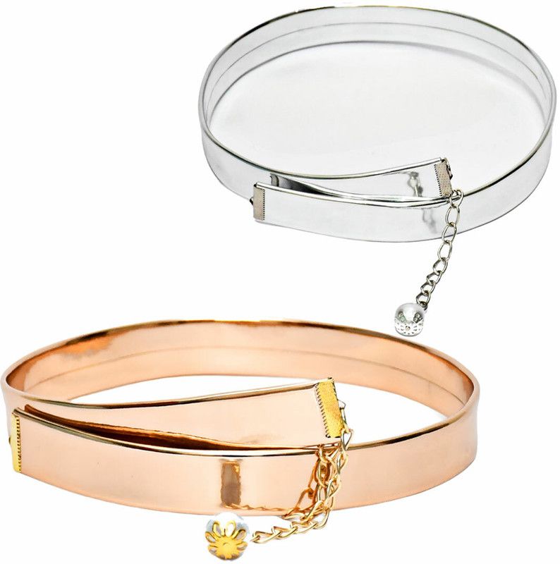 Women Casual Multicolor Metal Belt