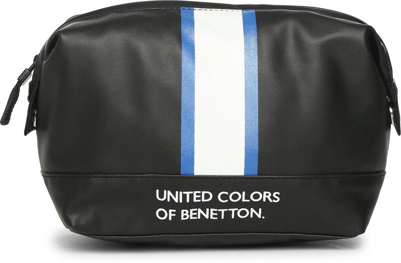 United Colors of Benetton TOILETRY BAG Travel Toiletry Kit  (Black)