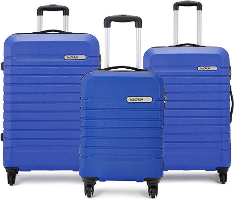 Hard Body Set of 3 Luggage - ACME 53/63/73 4W ROYAL BLUE - Blue