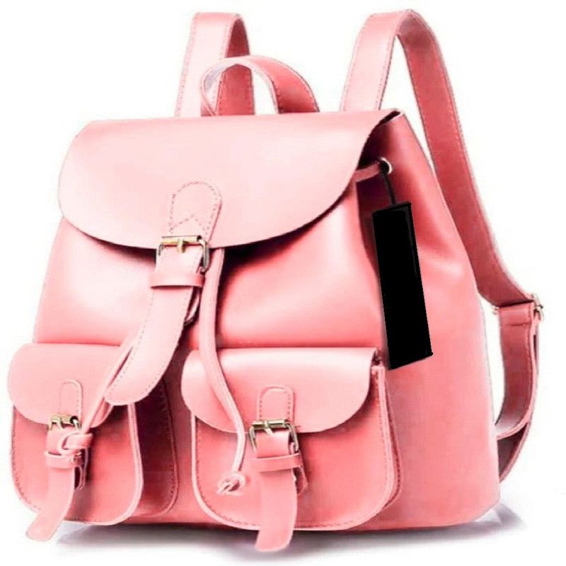 Latest New Trendy Women And Girls Party Wear Backpack 7 L Backpack  (Pink)