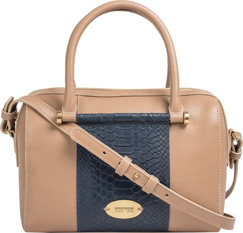 Women Blue, Beige Shoulder Bag - Mini