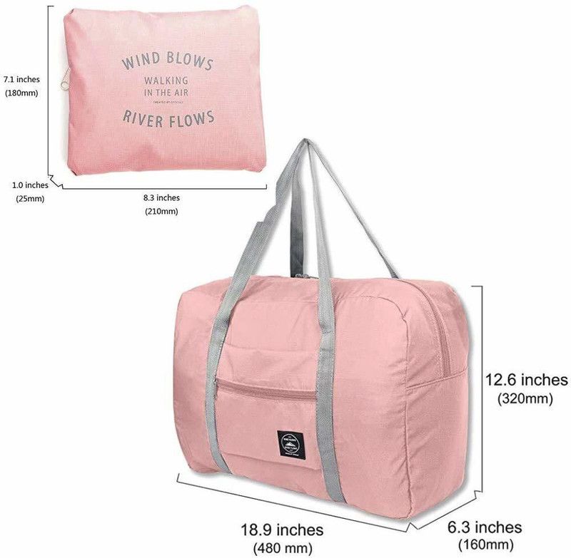 400 L Strolley Duffel Bag - Folding Travel Luggage Bag 110 WB521 Wrist Wallets - Multicolor - Large Capacity