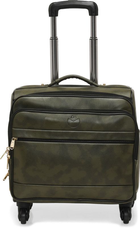 Small Overnighter & Briefcase (15 inch) - ONT 059 GREEN_T - Green
