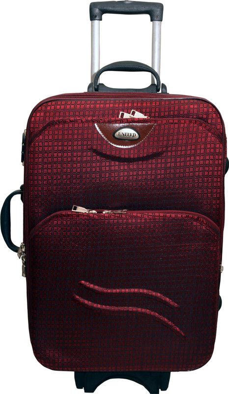 UTB007 FourSquare Expandable Small Travel Bag - Small  (Red)