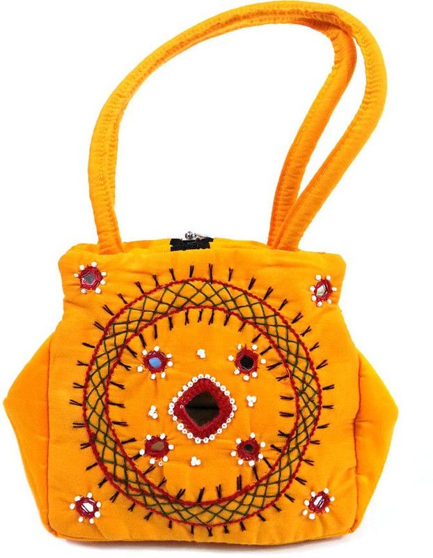 Women Yellow Hand-held Bag - Small