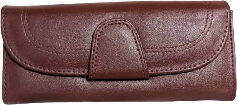 Casual, Formal, Party, Sports Brown Clutch - Regular Size