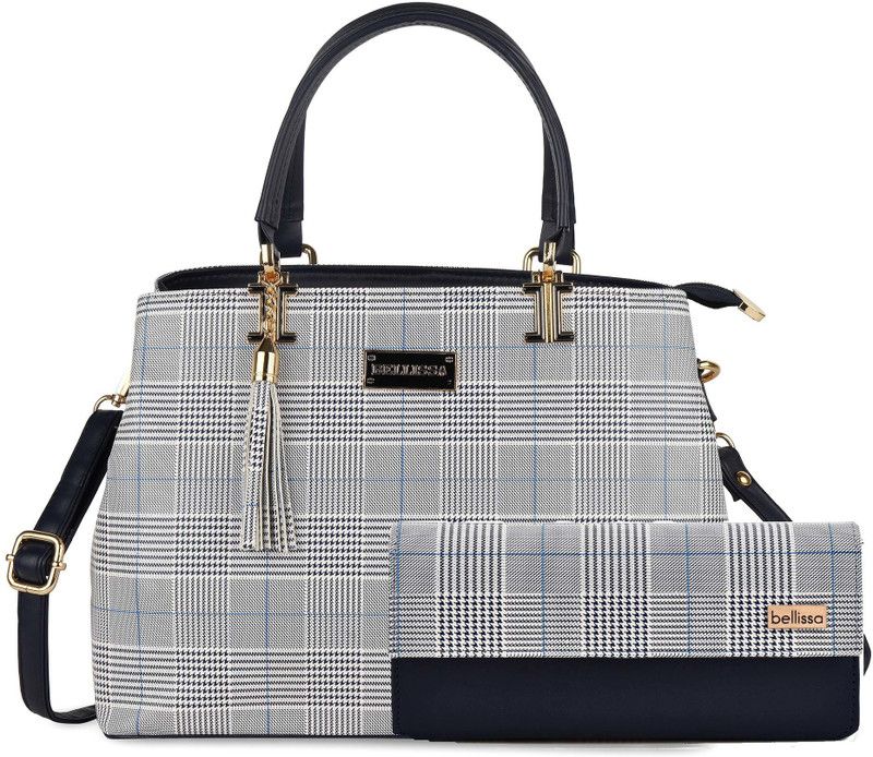 Blue Women Hand-held Bag - Extra Large  (Pack of 2)