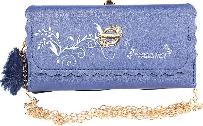 Formal Blue Clutch